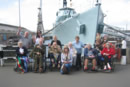 <Residents of Larchmere House on a trip to Chatham Historic Dockyard>