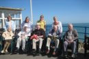 <Residents of Larchmere House on a trip to Hastings>