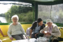 <a trip up the medway on the Kingfisher boat>