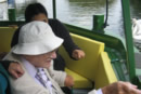 <a trip up the medway on the Kingfisher boat>